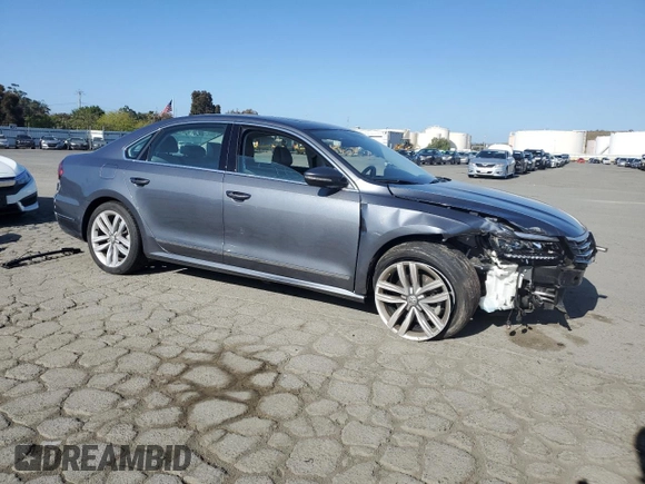 2017 Volkswagen Passat SE z VIN 1VWGT7A35HC078899, wystawiony jako Copart lot #55057695 z przebiegiem 45 620 mil mil oraz Szkoda całkowita • Salvage title. Historia ofert i sprzedaży dostępna na DreamBid. Obrazek 4.