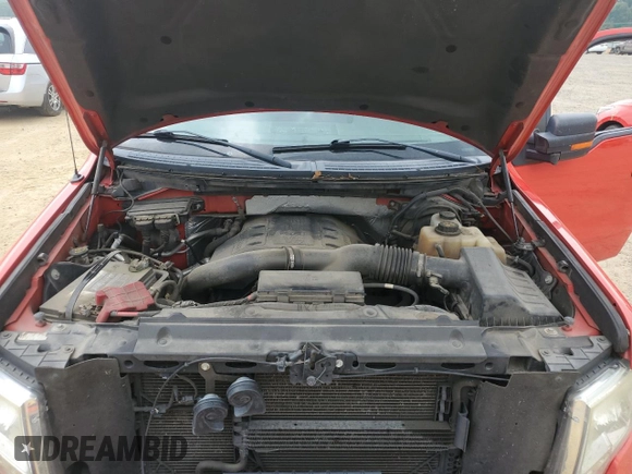 2011 Ford F-150 XL with VIN 1FTFX1ET4BFD21229, listed as a Copart auction lot 57248255 with 189,112 mi miles and Salvage title. Bid and sale history available at DreamBid. Image 11.