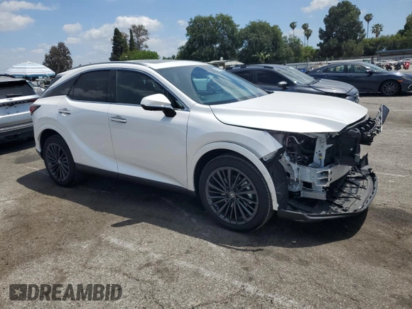2024 Lexus RX 350 with VIN 2T2BAMBA5RC045694, listed as a Copart auction lot 56254925 with 2,956 mi miles and Salvage title. Bid and sale history available at DreamBid. Image 4.