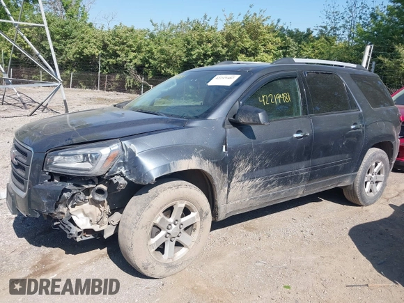 2013 GMC Acadia SLE z VIN 1GKKRNED4DJ224772, wystawiony jako IAAI lot #42219481 z przebiegiem 218 926 mil mil oraz . Historia ofert i sprzedaży dostępna na DreamBid. Obrazek 6.