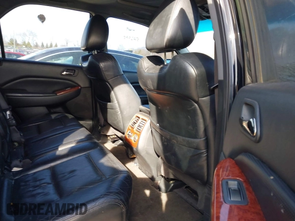 2005 Acura MDX Touring with VIN 2HNYD18995H542095, listed as a IAAI auction lot 41777538 with 200,378 mi miles. Bid and sale history available at carsss.com. Image 8.