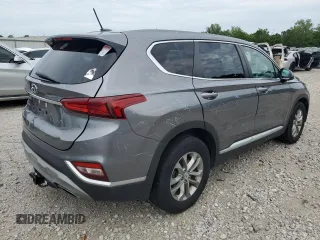 2020 Hyundai Santa Fe SE with VIN 5NMS23AD2LH146863, listed as a Copart auction lot 62695745 with 75,173 mi miles and Salvage title. Bid and sale history available at DreamBid. Image 3.