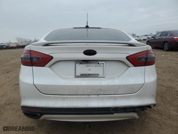 2016 Ford Fusion Titanium with VIN 3FA6P0K97GR231849, listed as a Copart auction lot 83397434 with 131,667 mi miles and Salvage Title. Bid and sale history available at carsss.com. Image 6.