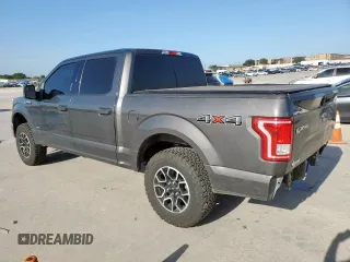 2017 Ford F-150 XL with VIN 1FTEW1EP2HKD07041, listed as a Copart auction lot 65293065 with 206,224 mi miles and Salvage title. Bid and sale history available at DreamBid. Image 2.