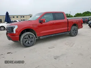 2023 Ford F-150 Lightning Pro with VIN 1FTVW1EVXPWG09781, listed as a Copart auction lot 56176615 with 30,058 mi miles and Clean title. Bid and sale history available at DreamBid. Image 1.