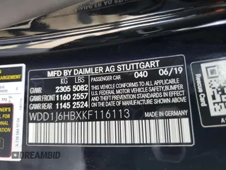 2019 Mercedes-Benz E-Class E 450 with VIN WDD1J6HBXKF116113, listed as a Copart auction lot 42472944 with 35,638 mi miles and Salvage Title. Bid and sale history available at carsss.com. Image 12.