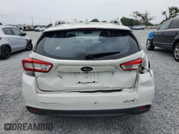 2022 Subaru Impreza Premium with VIN 4S3GTAD66N3710522, listed as a Copart auction lot 59011985 with 42,962 mi miles and Salvage title. Bid and sale history available at DreamBid. Image 6.