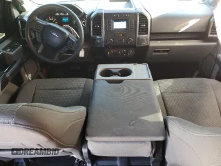 2018 Ford F-150 XL with VIN 1FTEW1E50JFA63998, listed as a Copart auction lot 53326375 with 102,560 mi miles and Salvage Title. Bid and sale history available at carsss.com. Image 8.