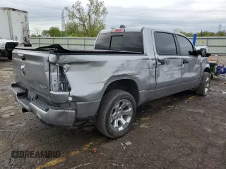 2024 Ram 1500 Big Horn with VIN 1C6SRFFT9RN118123, listed as a Copart auction lot 56187125 with 35,691 mi miles and Salvage title. Bid and sale history available at DreamBid. Image 3.