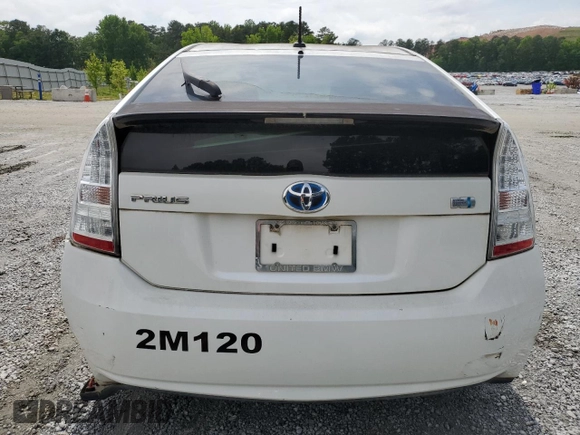 2011 Toyota Prius I with VIN JTDKN3DU6B0246689, listed as a Copart auction lot 55882575 with 114,490 mi miles and Clean Title. Bid and sale history available at DreamBid. Image 6.