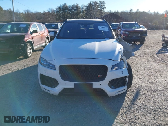 2019 Jaguar F-Pace S with VIN SADCM2FV9KA602624, listed as a IAAI auction lot 41281486 with 78,966 mi miles and . Bid and sale history available at DreamBid. Image 12.