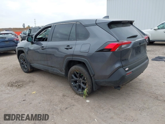 2024 Toyota RAV4 LE with VIN 2T3H1RFV8RC301133, listed as a IAAI auction lot 41444820 with 1,388 mi miles. Bid and sale history available at carsss.com. Image 3.