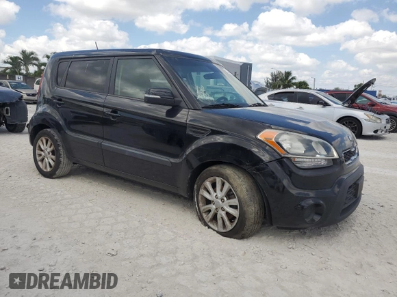 2013 Kia Soul + z VIN KNDJT2A64D7534190, wystawiony jako Copart lot #57586195 z przebiegiem Nie podano mil oraz Szkoda całkowita • Salvage title. Historia ofert i sprzedaży dostępna na DreamBid. Obrazek 4.