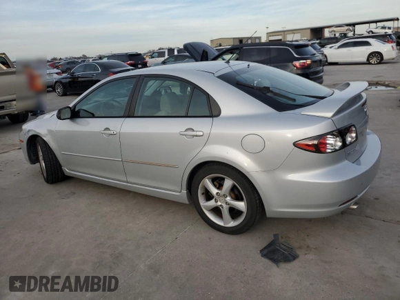 2007 Mazda 6 i Sport VE with VIN 1YVHP84C775M25806, listed as a Copart auction lot 83597804 with 171,666 mi miles and Salvage Title. Bid and sale history available at DreamBid. Image 2.