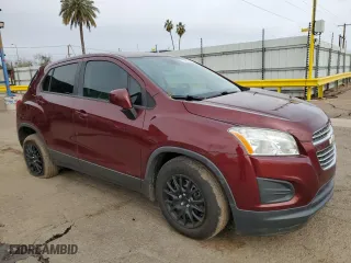 2016 Chevrolet Trax LS with VIN 3GNCJKSBXGL278381, listed as a Copart auction lot 46157955 with 27,434 mi miles and Clean Title. Bid and sale history available at carsss.com. Image 1.