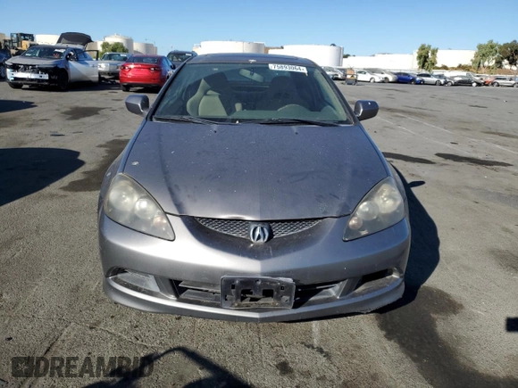 2005 Acura RSX with VIN JH4DC54895S009070, listed as a Copart auction lot 75893064 with 138,978 mi miles and Clean Title. Bid and sale history available at carsss.com. Image 5.