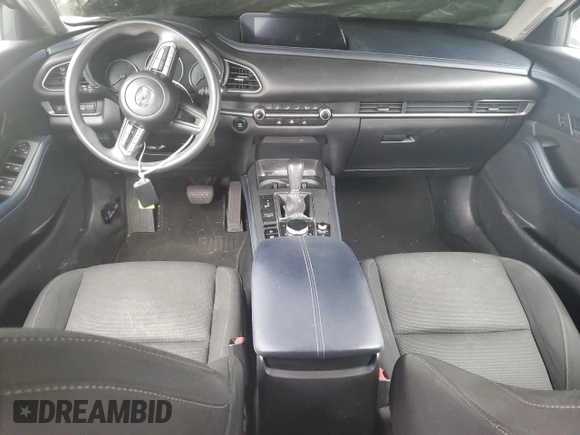 2021 Mazda CX-30 S with VIN 3MVDMBAL2MM222907, listed as a Copart auction lot 48070245 with Not Provided miles and Salvage Title. Bid and sale history available at carsss.com. Image 8.