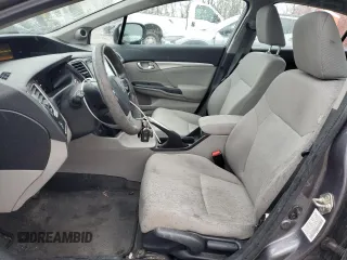 2014 Honda Civic Sedan EX with VIN 19XFB2F86EE211067, listed as a Copart auction lot 52796235 with 117,107 mi miles and Salvage Title. Bid and sale history available at carsss.com. Image 7.