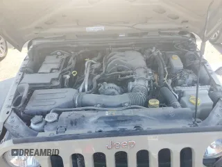 2018 Jeep Wrangler JK Unlimited Sport S with VIN 1C4HJWDG6JL921570, listed as a Copart auction lot 68415044 with 121,501 mi miles and Salvage Title. Bid and sale history available at carsss.com. Image 12.