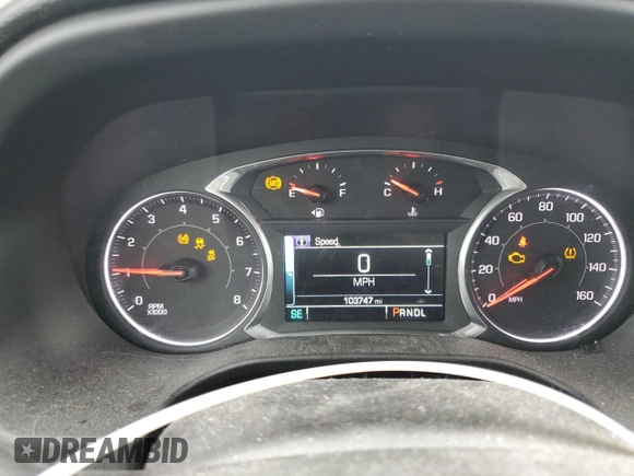 2017 GMC Acadia SLE with VIN 1GKKNSLS5HZ240904, listed as a Copart auction lot 53435595 with 103,747 mi miles and Salvage Title. Bid and sale history available at carsss.com. Image 9.