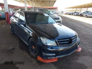 2012 Mercedes-Benz C-Class C 250 Sport with VIN WDDGF4HB8CA619248, listed as a IAAI auction lot 41756718 with 148,156 mi miles. Bid and sale history available at carsss.com. Image 1.