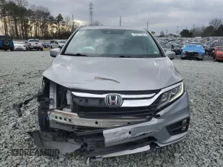 2019 Honda Odyssey EX-L with VIN 5FNRL6H72KB036411, listed as a Copart auction lot 43277355 with 76,244 mi miles and Salvage Title. Bid and sale history available at DreamBid. Image 5.