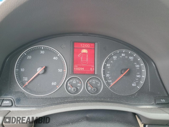 2006 Volkswagen Jetta 1.9L TDI with VIN 3VWDT81K36M738076, listed as a Copart auction lot 87489094 with 150,204 mi miles and Clean title. Bid and sale history available at DreamBid. Image 9.