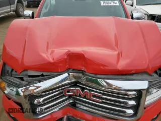 2018 GMC Canyon 4WD SLT with VIN 1GTG6DEN0J1158147, listed as a Copart auction lot 76594794 with 41,186 mi miles and Salvage Title. Bid and sale history available at carsss.com. Image 11.