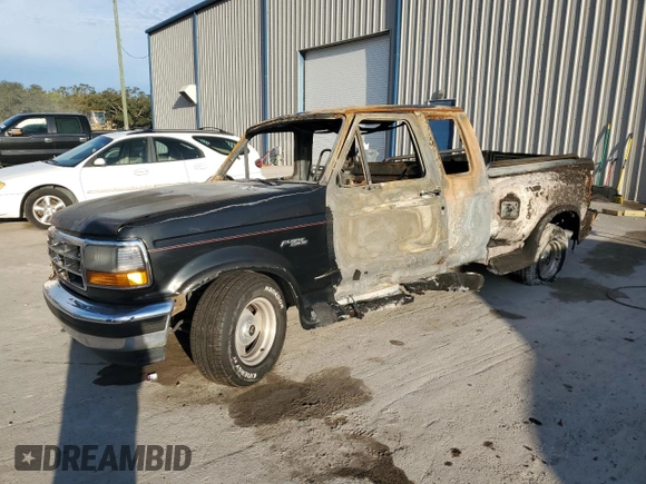 1995 Ford F-150 with VIN 1FTEX15N4SKB61115, listed as a Copart auction lot 88671065 with 0 mi miles and Non Repairable. Bid and sale history available at carsss.com. Image 1.