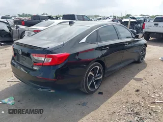 2022 Honda Accord Sedan Sport SE with VIN 1HGCV1F42NA005637, listed as a IAAI auction lot 41910954 with 46,329 mi miles. Bid and sale history available at carsss.com. Image 4.