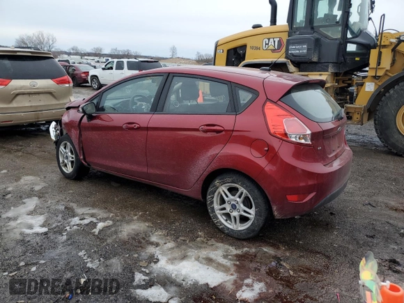 2017 Ford Fiesta SE with VIN 3FADP4EJ4HM169586, listed as a Copart auction lot 46549645 with 19,403 mi miles and Non Repairable. Bid and sale history available at DreamBid. Image 2.