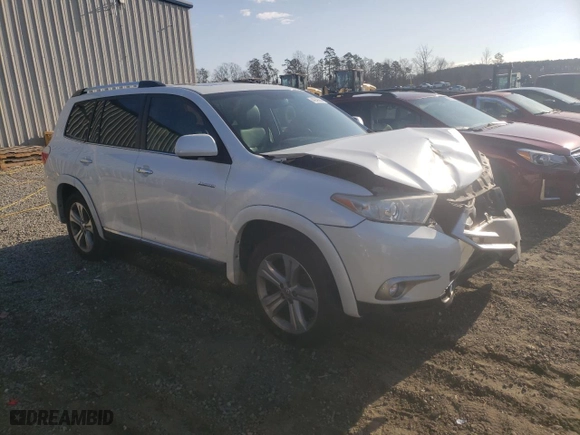 2013 Toyota Highlander Limited with VIN 5TDYK3EH5DS108646, listed as a Copart auction lot 44249265 with 131,460 mi miles and Salvage Title. Bid and sale history available at carsss.com. Image 4.