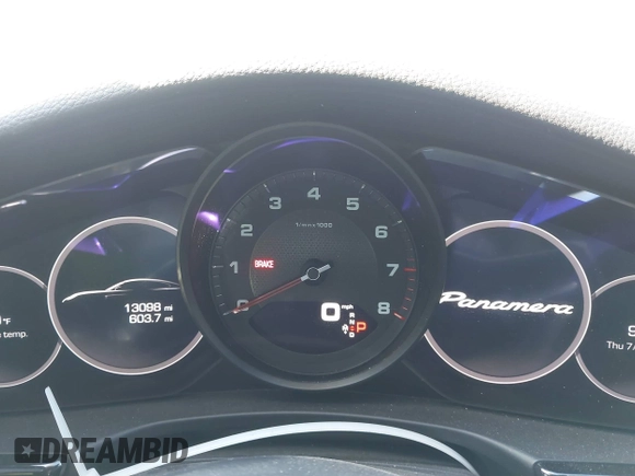 2020 Porsche Panamera z VIN WP0AA2A75LL101708, wystawiony jako IAAI lot #39900713 z przebiegiem 13 098 mil mil oraz . Historia ofert i sprzedaży dostępna na DreamBid. Obrazek 7.