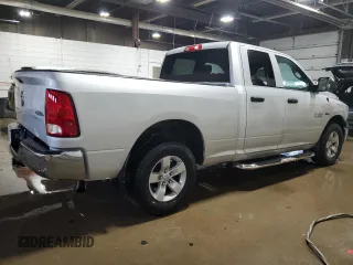 2018 Ram 1500 Express with VIN 1C6RR7FT9JS309082, listed as a Copart auction lot 47548215 with 156,529 mi miles and Salvage Title. Bid and sale history available at carsss.com. Image 3.