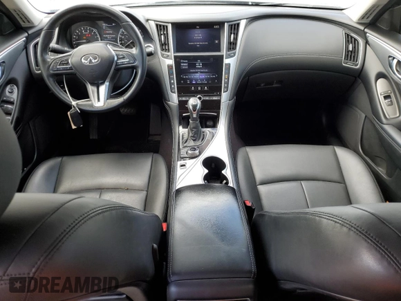 2020 Infiniti Q50 Pure with VIN JN1EV7AP2LM207128, listed as a Copart auction lot 50273975 with 79,753 mi miles and Clean title. Bid and sale history available at DreamBid. Image 8.