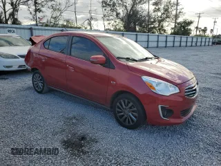 2019 Mitsubishi Mirage SE z VIN ML32F4FJ5KHF04620, wystawiony jako Copart lot #81264334 z przebiegiem 40 403 mil mil oraz Szkoda całkowita • Salvage title. Historia ofert i sprzedaży dostępna na DreamBid. Obrazek 4.