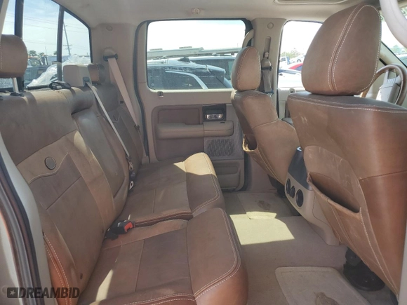 2005 Ford F-150 XLT with VIN 1FTPW12515KC25535, listed as a Copart auction lot 50210615 with 102,532 mi miles and Non Repairable. Bid and sale history available at carsss.com. Image 10.