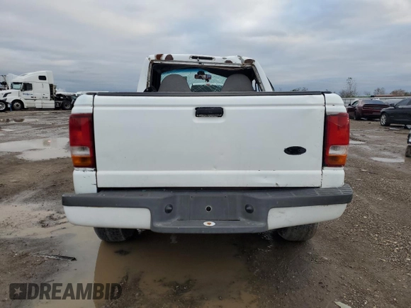 2000 Ford Ranger XL with VIN 1FTYR10V7YPC00743, listed as a Copart auction lot 88146935 with 198,410 mi miles and Salvage Title. Bid and sale history available at carsss.com. Image 6.