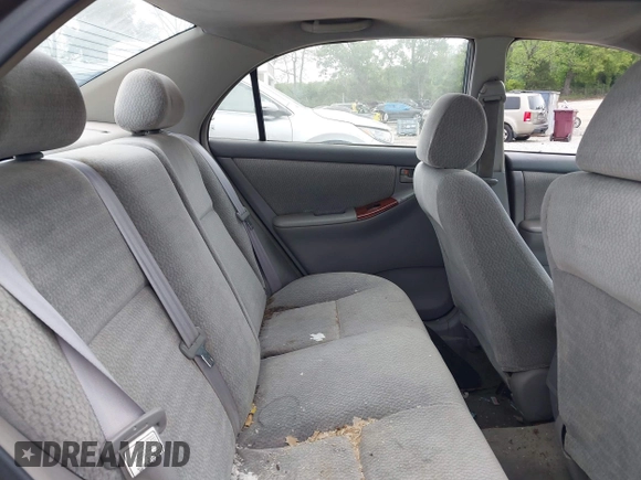 2003 Toyota Corolla CE with VIN 1NXBR32EX3Z037333, listed as a IAAI auction lot 42103368 with 205,925 mi miles and . Bid and sale history available at DreamBid. Image 8.