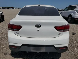 2020 Kia Rio S with VIN 3KPA24AD3LE349382, listed as a Copart auction lot 53283085 with 34,112 mi miles and Salvage Title. Bid and sale history available at carsss.com. Image 6.