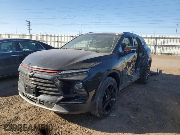 2024 Chevrolet Blazer LT with VIN 3GNKBJR44RS195421, listed as a Copart auction lot 88692715 with 12,113 mi miles and Salvage title. Bid and sale history available at DreamBid. Image 1.