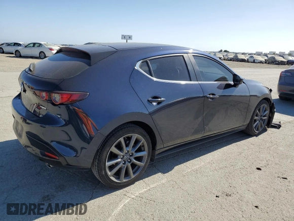 2020 Mazda 3 with VIN JM1BPALM9L1159882, listed as a Copart auction lot 61765925 with 59,494 mi miles and Salvage title. Bid and sale history available at DreamBid. Image 3.
