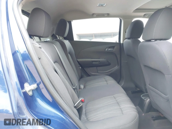 2014 Chevrolet Sonic LT with VIN 1G1JC6SB6E4134503, listed as a IAAI auction lot 41364166 with 124,225 mi miles. Bid and sale history available at carsss.com. Image 8.