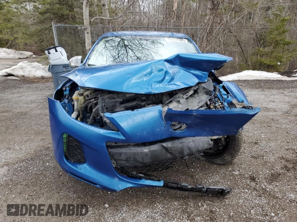 2012 Mazda 3 i Sport with VIN JM1BL1UF0C1597315, listed as a Copart auction lot 50304985 with 323,403 mi miles and Salvage Title. Bid and sale history available at DreamBid. Image 5.