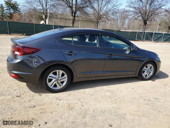 2020 Hyundai Elantra SEL with VIN 5NPD84LF0LH587518, listed as a Copart auction lot 48354935 with 39,385 mi miles and Salvage Title. Bid and sale history available at carsss.com. Image 3.