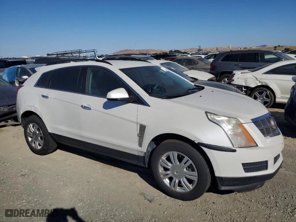 2012 Cadillac SRX with VIN 3GYFNGE33CS600199, listed as a Copart auction lot 69927134 with 117,963 mi miles and Salvage Title. Bid and sale history available at carsss.com. Image 1.