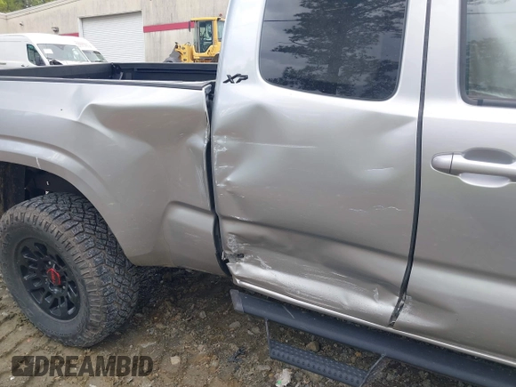 2023 Toyota Tacoma SR with VIN 3TYRX5GNXPT069128, listed as a IAAI auction lot 42007435 with 18,000 mi miles and . Bid and sale history available at DreamBid. Image 6.