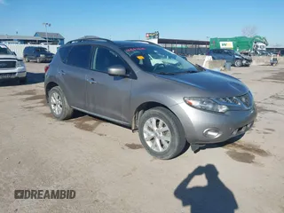 2011 Nissan Murano SL with VIN JN8AZ1MU0BW066744, listed as a IAAI auction lot 41667688 with 174,970 mi miles and . Bid and sale history available at DreamBid. Image 1.