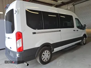 2023 Ford Transit Passenger XL with VIN 1FBAX2C87PKB36657, listed as a Copart auction lot 81110354 with 19,057 mi miles and Clean Title. Bid and sale history available at DreamBid. Image 3.