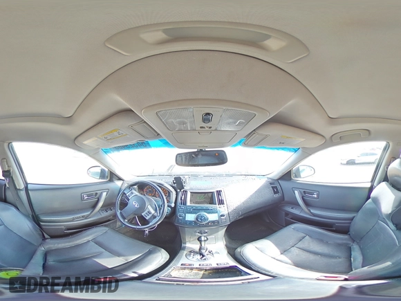 2007 Infiniti FX with VIN JNRAS08W87X210614, listed as a Copart auction lot 54329485 with 243,317 mi miles and Salvage title. Bid and sale history available at DreamBid. Image 15.